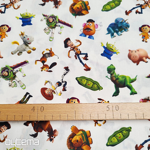 Bawełniana tkanina TOY STORY