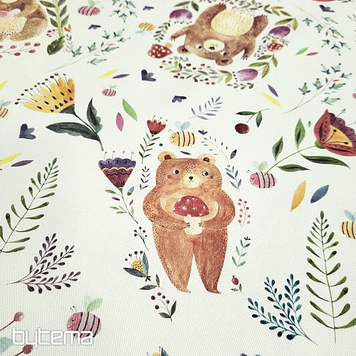 Tkanina dekoracyjna dziecięca MIŚ