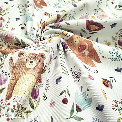 Tkanina dekoracyjna dziecięca MIŚ