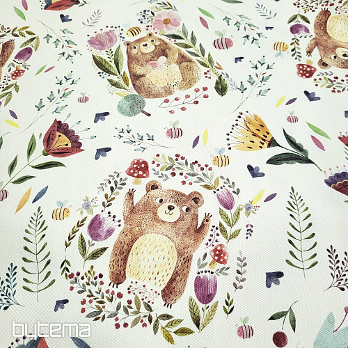 Tkanina dekoracyjna dziecięca MIŚ