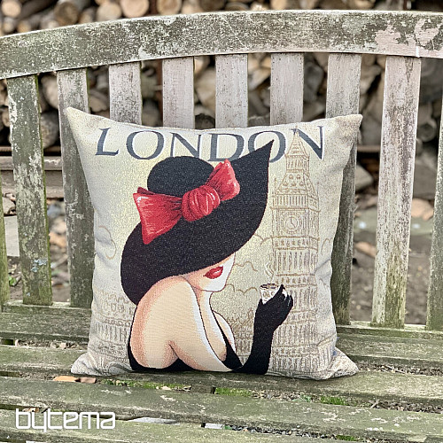 Gobelinowa poszewka na poduszkę LADY LONDON