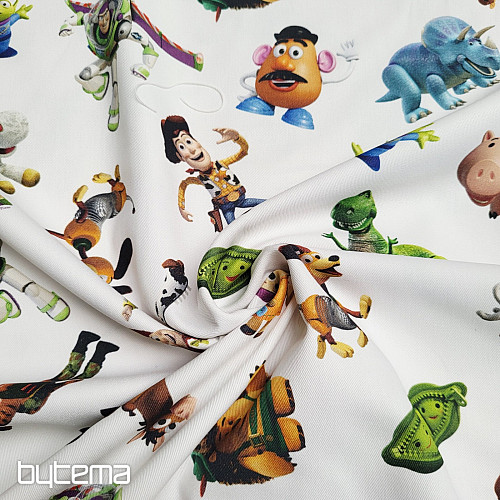 Tkanina dekoracyjna dziecięca TOY STORY duża