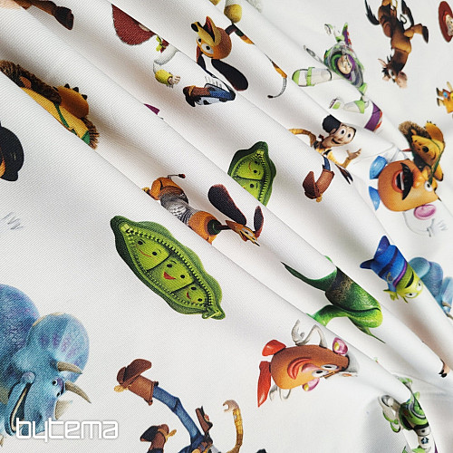 Tkanina dekoracyjna dziecięca TOY STORY duża