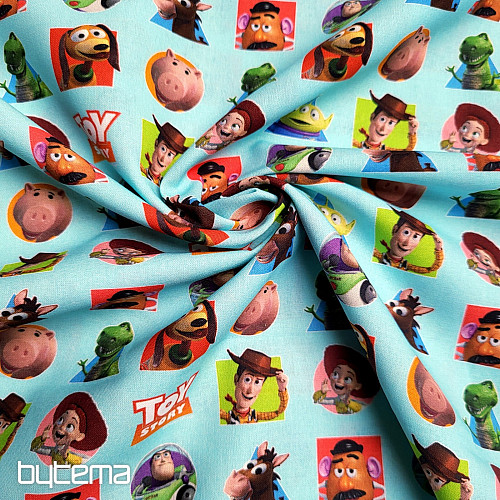 Tkanina bawełniana TOY STORY PATCH