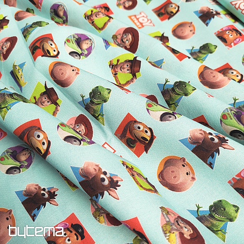 Tkanina bawełniana TOY STORY PATCH