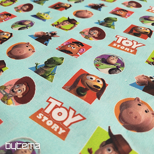 Tkanina bawełniana TOY STORY PATCH