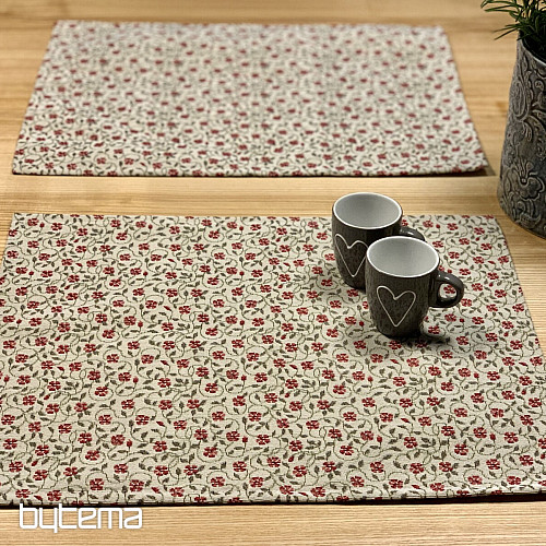 Obrus z gobelinu, szal Vintage flowers