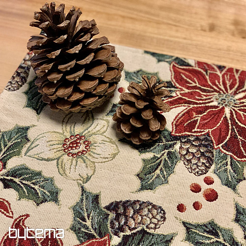 Obrus gobelinowy, szalik ŚWIĘTA RÓŻA BARDI