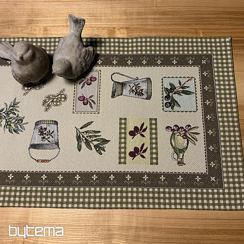 Obrus z gobelinu, szal OLIVE