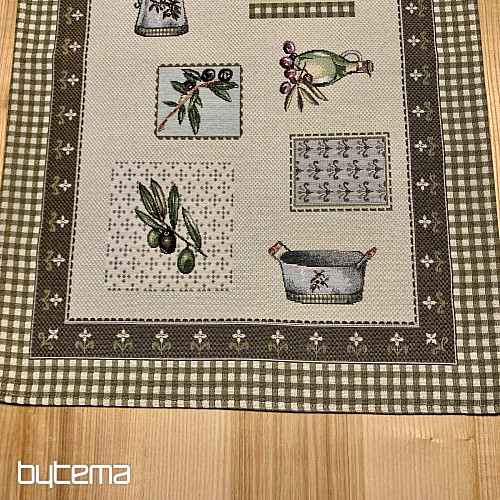 Obrus z gobelinu, szal OLIVE