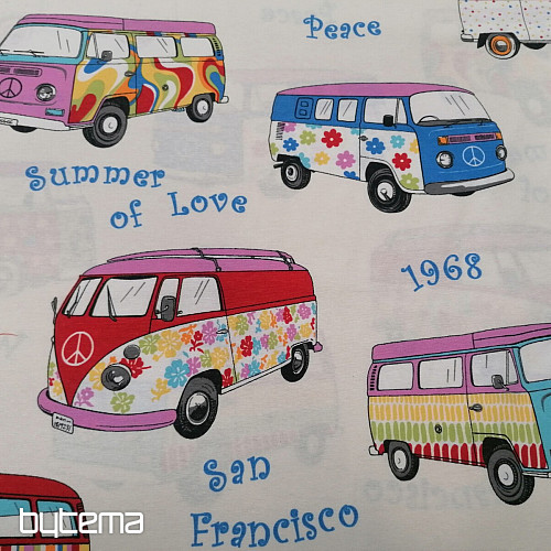 Tkanina dekoracyjna HIPPIES