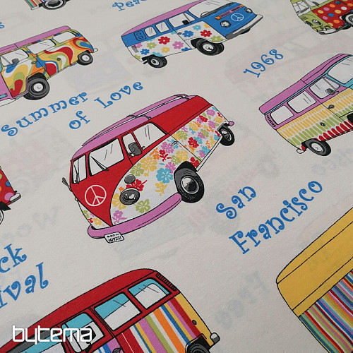 Tkanina dekoracyjna HIPPIES