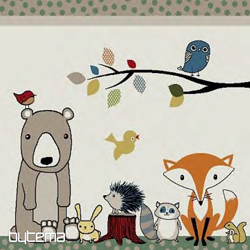 Dywan dziecięcy FOREST ANIMALS