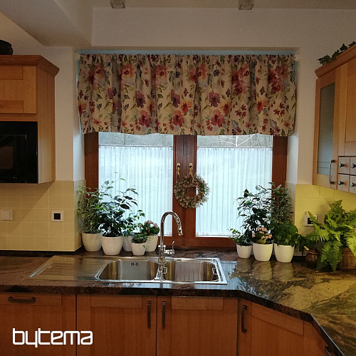 Tkanina gobelinowa PASTELOWE KWIATY