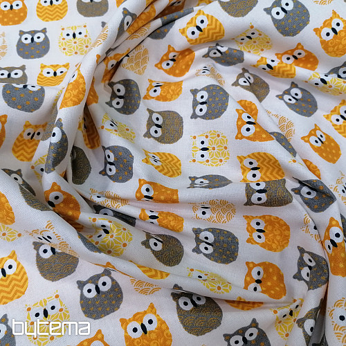 Tkanina dekoracyjna MINI OWLS 3