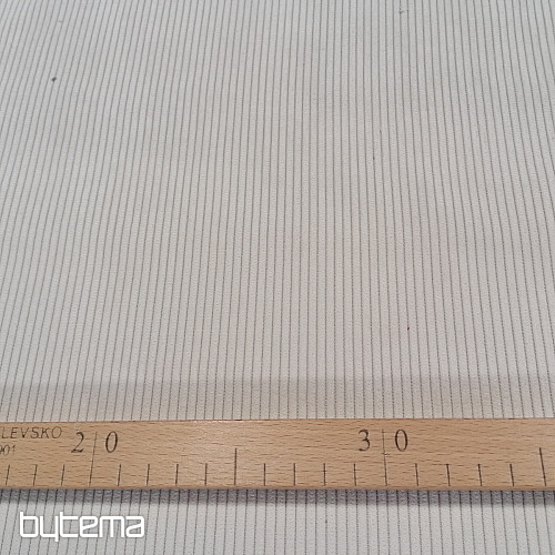 tkanina obiciowa RIB NATURAL krem