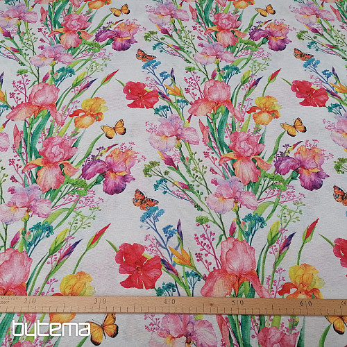 Tkanina dekoracyjna SUMMER FLOWERS II
