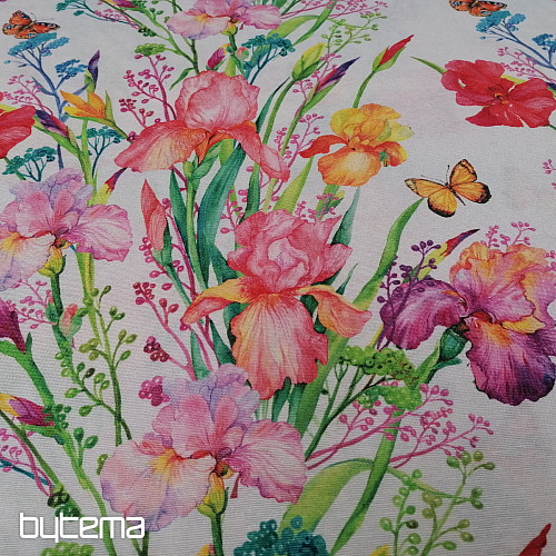 Tkanina dekoracyjna SUMMER FLOWERS II