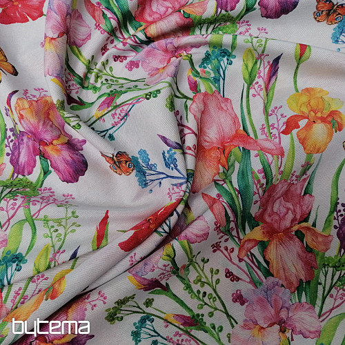 Tkanina dekoracyjna SUMMER FLOWERS II
