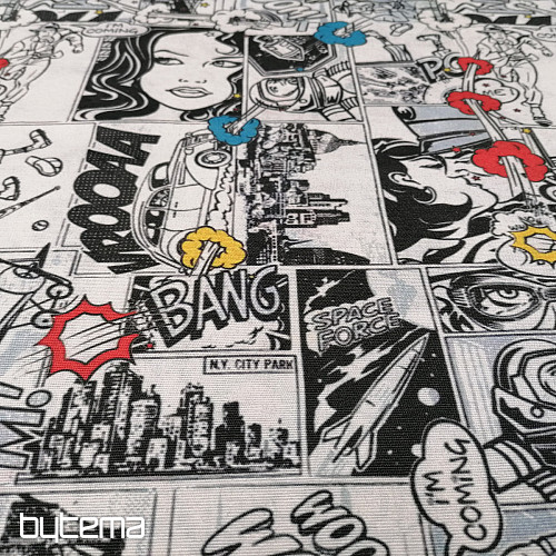 Tkanina dekoracyjna KOMIKS IM-COMING