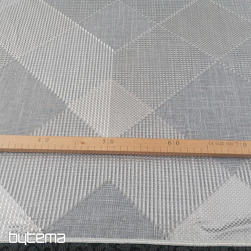 Luksusowa zasłona szara 11253/70