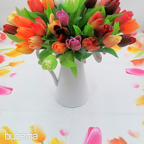 Tulipany mieszają kolory