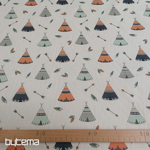 Tkanina bawełniana Tipi
