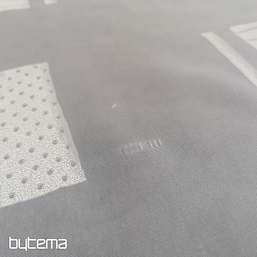 Firana Voial kostki beżowo-szara 180