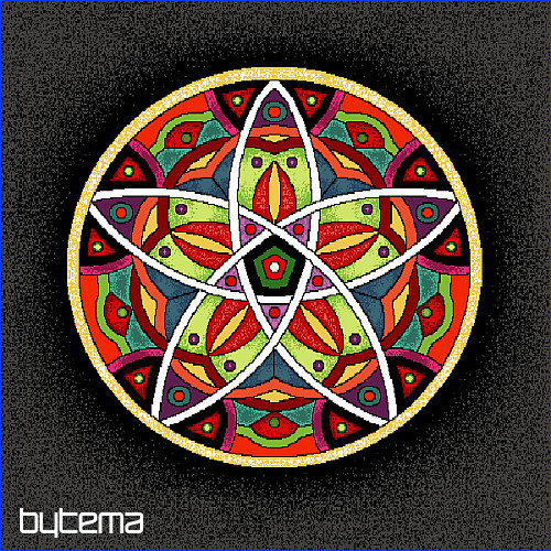Poszewka gobelinowa MANDALA 1