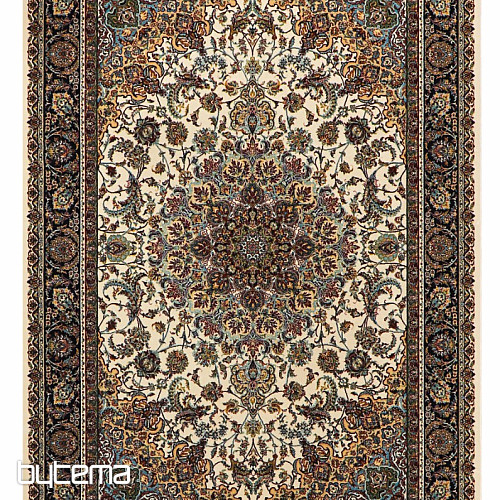 Luksusowy dywan akrylowy RAZIA 5503 brązowo-biały