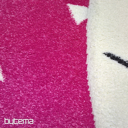 Dywan dziecięcy PASTEL Bunny różowy